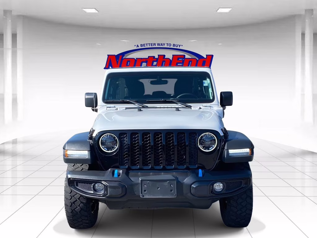 2023 Bright White Clearcoat Jeep Wrangler Willys 4xe 4X4 SUV