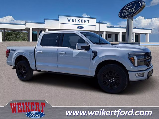 2025 Space White Metallic Ford F-150 Platinum 4X4 Truck