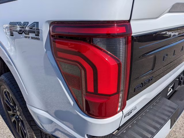 2025 Space White Metallic Ford F-150 Platinum 4X4 Truck