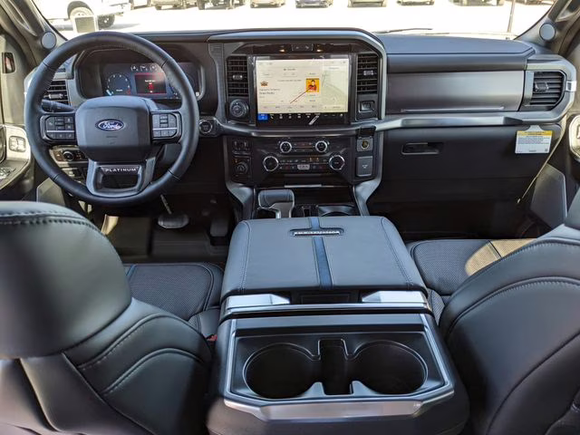 2025 Space White Metallic Ford F-150 Platinum 4X4 Truck