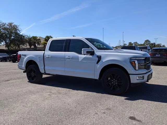 2025 Space White Metallic Ford F-150 Platinum 4X4 Truck