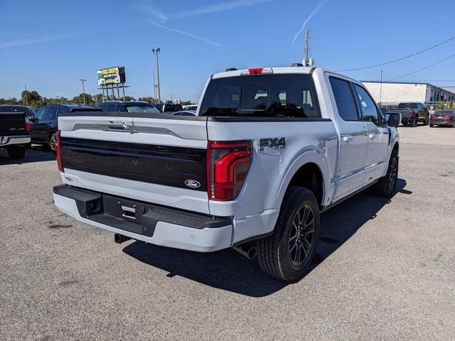 2025 Space White Metallic Ford F-150 Platinum 4X4 Truck