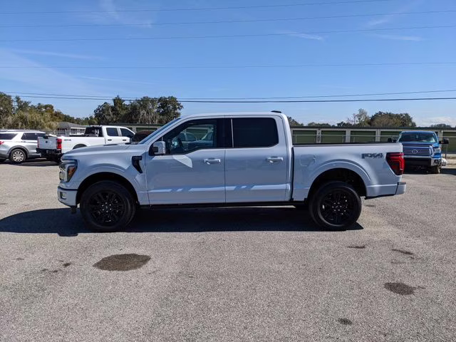 2025 Space White Metallic Ford F-150 Platinum 4X4 Truck