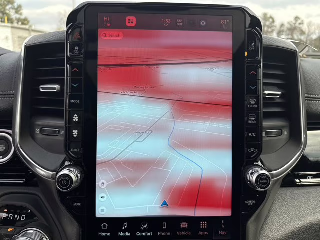 2026 Diamond Black Crystal Pearlcoat Ram 1500 Laramie 4X4 Truck