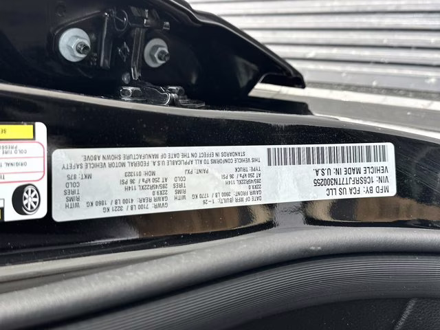 2026 Diamond Black Crystal Pearlcoat Ram 1500 Laramie 4X4 Truck