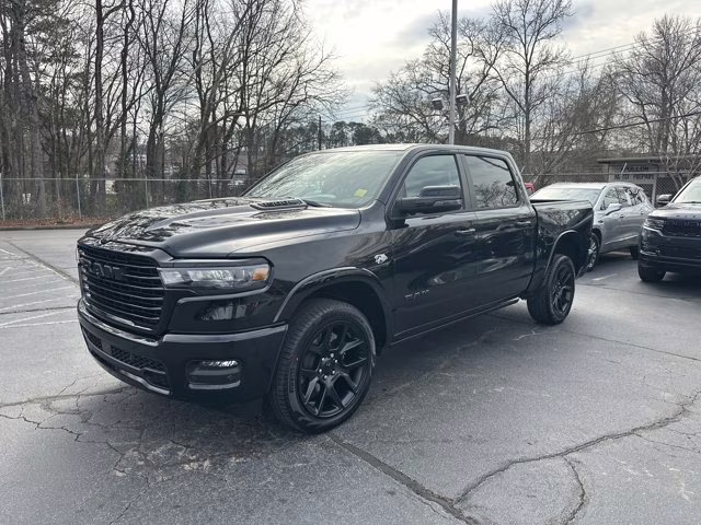 2026 Diamond Black Crystal Pearlcoat Ram 1500 Laramie 4X4 Truck