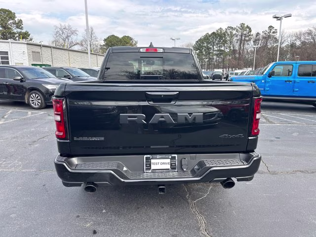 2026 Diamond Black Crystal Pearlcoat Ram 1500 Laramie 4X4 Truck