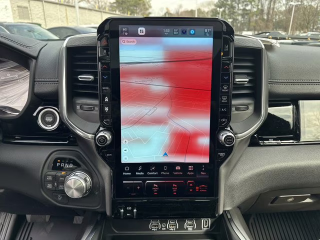 2026 Diamond Black Crystal Pearlcoat Ram 1500 Laramie 4X4 Truck