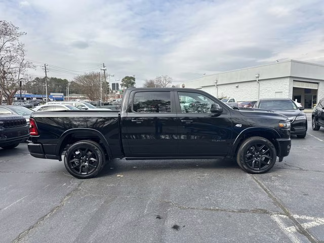 2026 Diamond Black Crystal Pearlcoat Ram 1500 Laramie 4X4 Truck