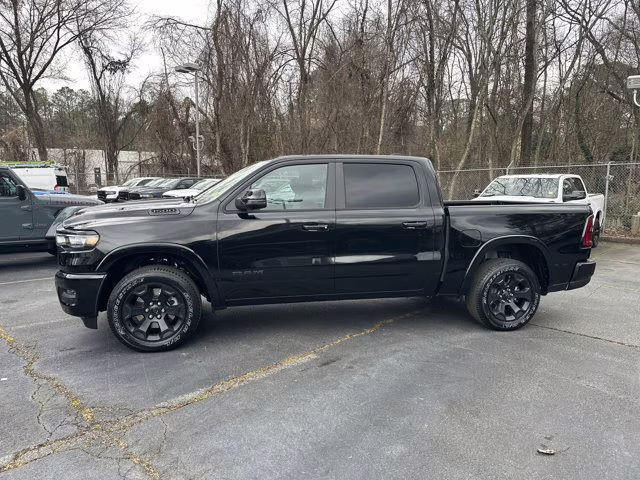 2026 Diamond Black Crystal Pearlcoat Ram 1500 Big Horn 4X4 Truck