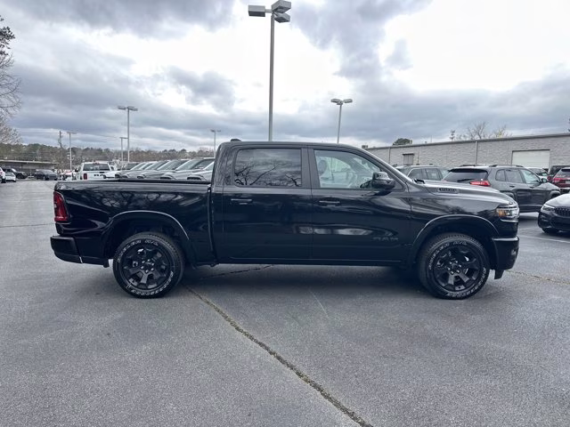 2026 Diamond Black Crystal Pearlcoat Ram 1500 Big Horn 4X4 Truck