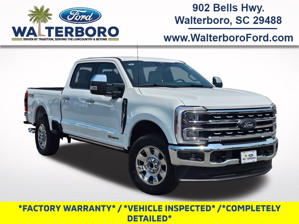 2026 Oxford White Ford Super Duty F-250 SRW Lariat 4X4 Truck