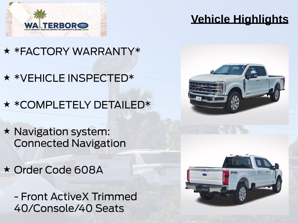 2026 Oxford White Ford Super Duty F-250 SRW Lariat 4X4 Truck