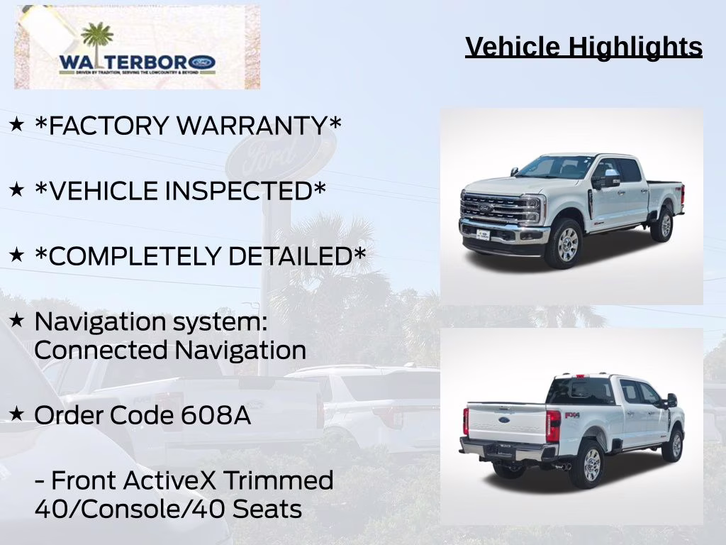 2026 Oxford White Ford Super Duty F-250 SRW Lariat 4X4 Truck