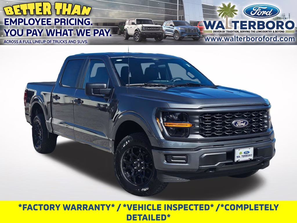 2026 Carbonized Gray Metallic Ford F-150 STX 4X4 Truck