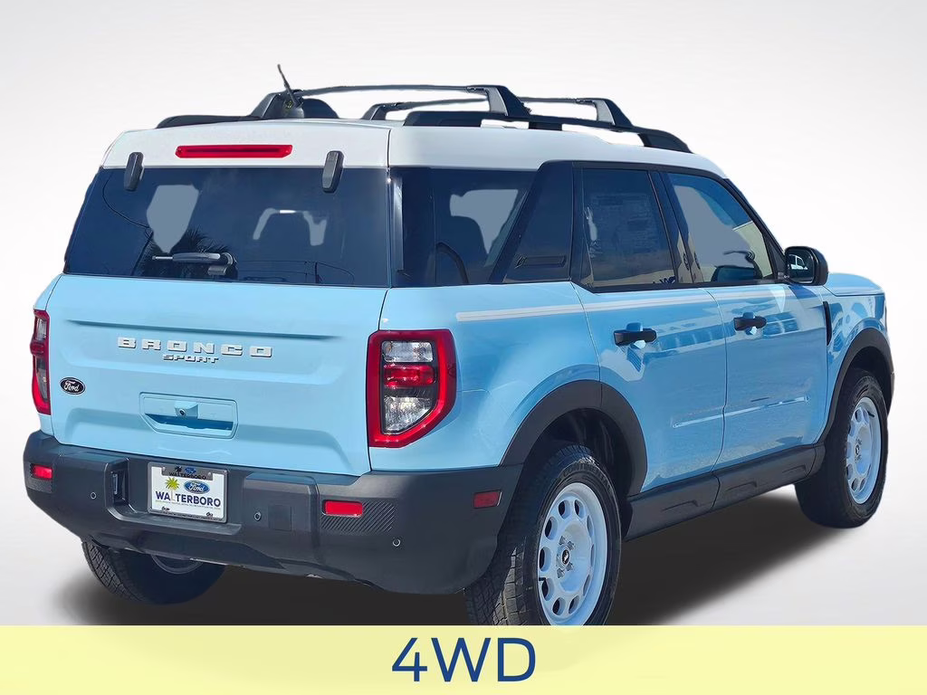 2026 Robins Egg Blue Ford Bronco Sport Heritage 4X4 SUV