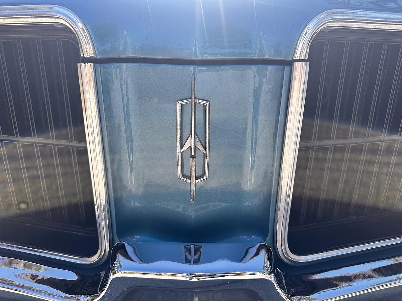 1971 Blue Oldmobile Cutlass 455 Factory A/C Convertible