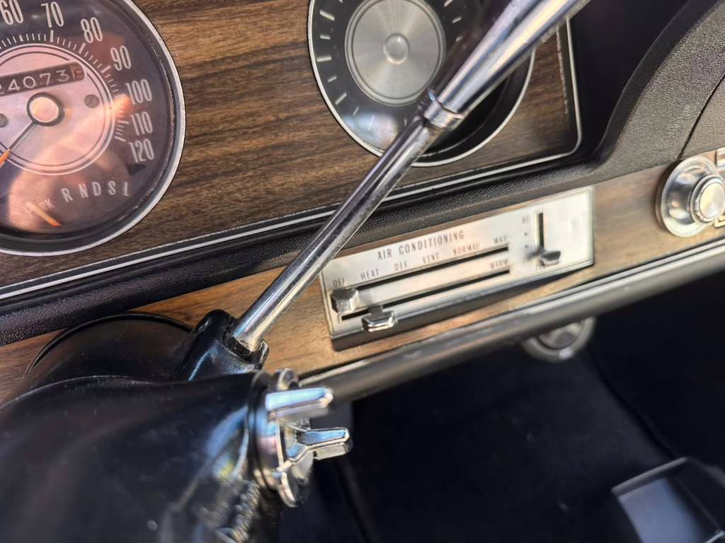 1971 Blue Oldmobile Cutlass 455 Factory A/C Convertible