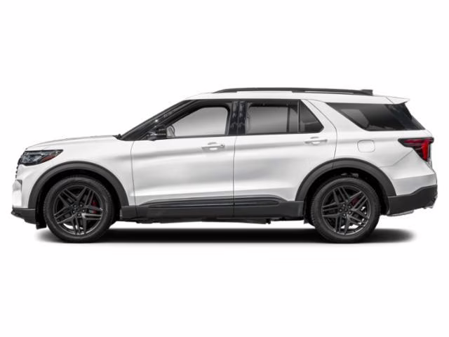 2026 Space White Metallic Ford Explorer ST 4WD 4X4 SUV
