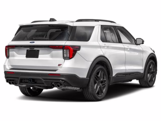 2026 Space White Metallic Ford Explorer ST 4X4 SUV