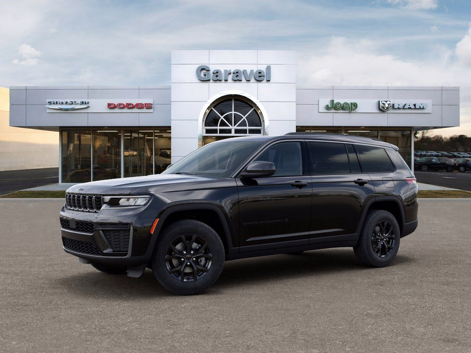 2026 Diamond Black Crystal Pearlcoat Jeep Grand Cherokee L Laredo 4X4 SUV