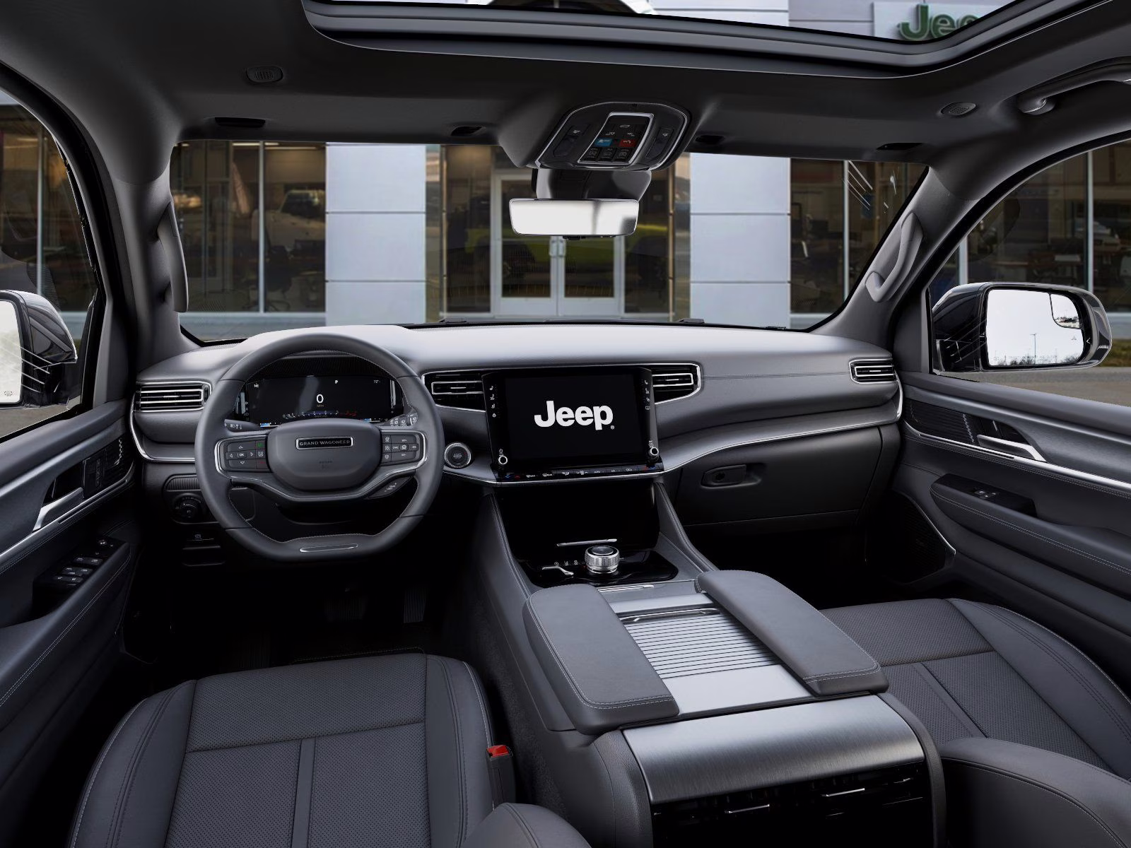 2026 High Gloss Black Jeep Grand Wagoneer Grand Wagoneer 4x4 4X4 SUV