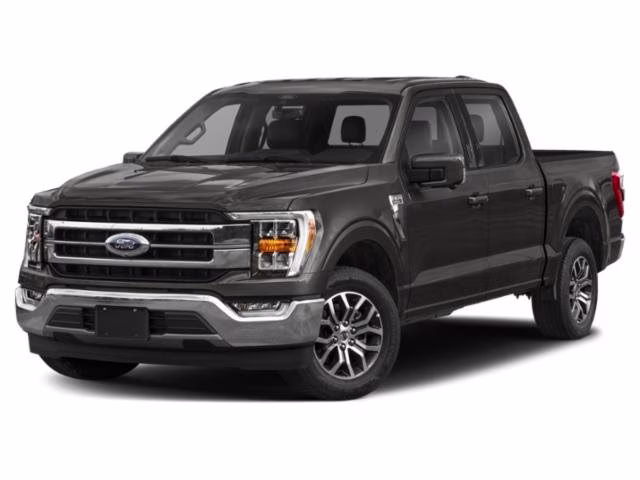 2022 Antimatter Blue Metallic Ford F-150 Crew Cab 4x4 Lariat 4X4 Truck