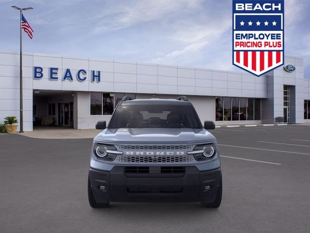 2026 Azure Gray Metallic Tri-Coat Ford Bronco Sport Outer Banks 4X4 SUV