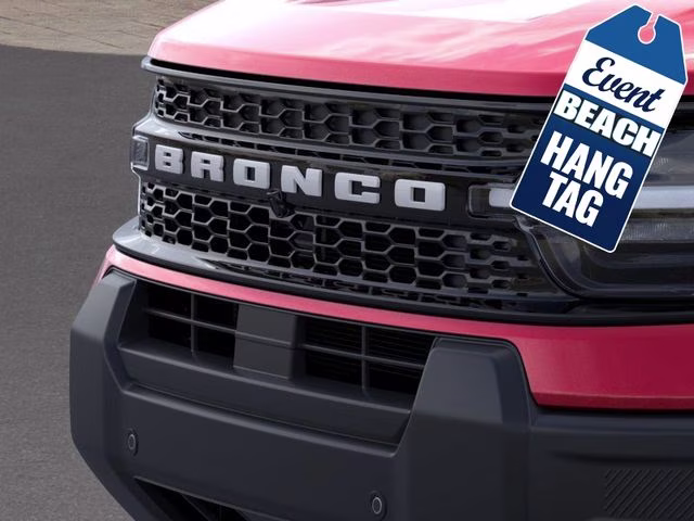 2026 Ruby Red Metallic Tinted Clearcoat Ford Bronco Sport Outer Banks 4X4 SUV