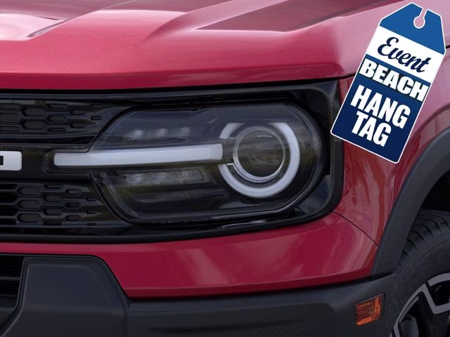 2026 Ruby Red Metallic Tinted Clearcoat Ford Bronco Sport Outer Banks 4X4 SUV