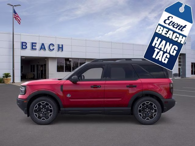 2026 Ruby Red Metallic Tinted Clearcoat Ford Bronco Sport Outer Banks 4X4 SUV