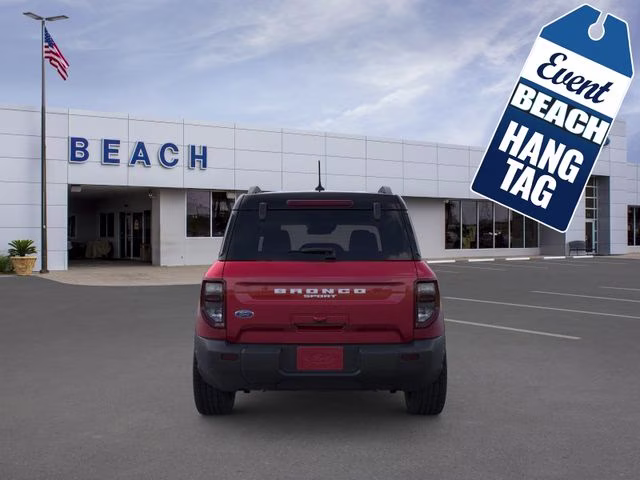 2026 Ruby Red Metallic Tinted Clearcoat Ford Bronco Sport Outer Banks 4X4 SUV