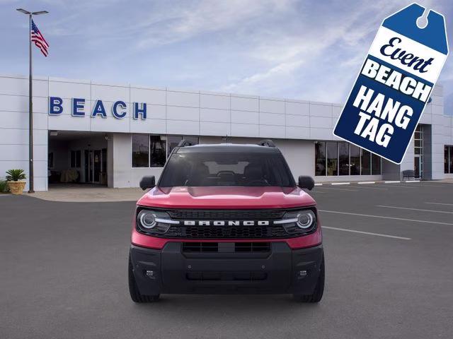 2026 Ruby Red Metallic Tinted Clearcoat Ford Bronco Sport Outer Banks 4X4 SUV