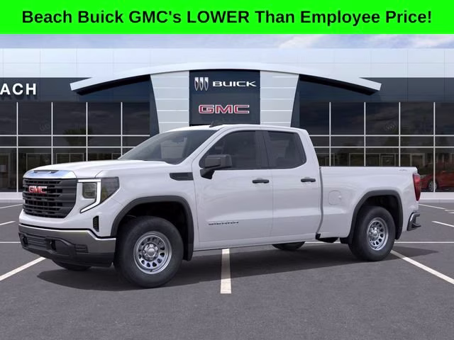 2026 Summit White GMC Sierra 1500 Pro 4X4 Truck