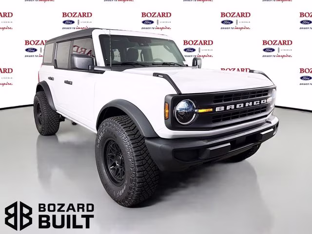 2026 Oxford White Ford Bronco Base Bozard Built 4X4 SUV