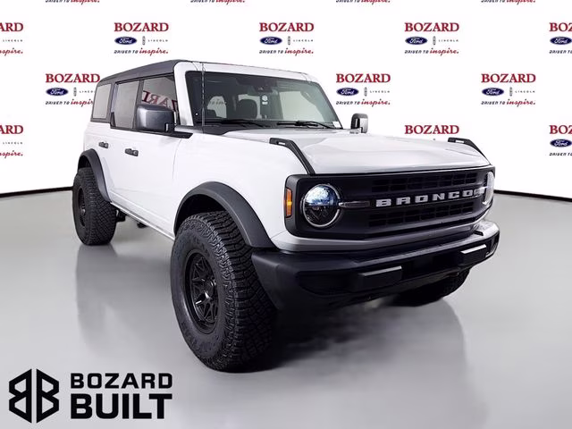 2026 Avalanche Gray Ford Bronco Base Bozard Built 4X4 SUV