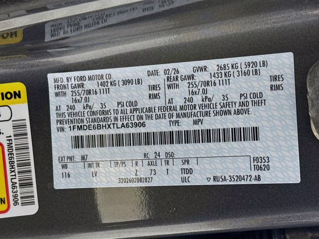 2026 Carbonized Gray Metallic Ford Bronco Base 4X4 SUV