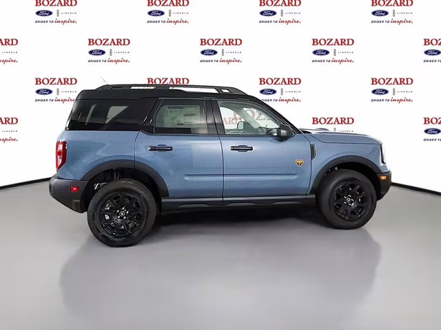 2026 Azure Gray Metallic Tri-Coat Ford Bronco Sport Badlands 4X4 SUV
