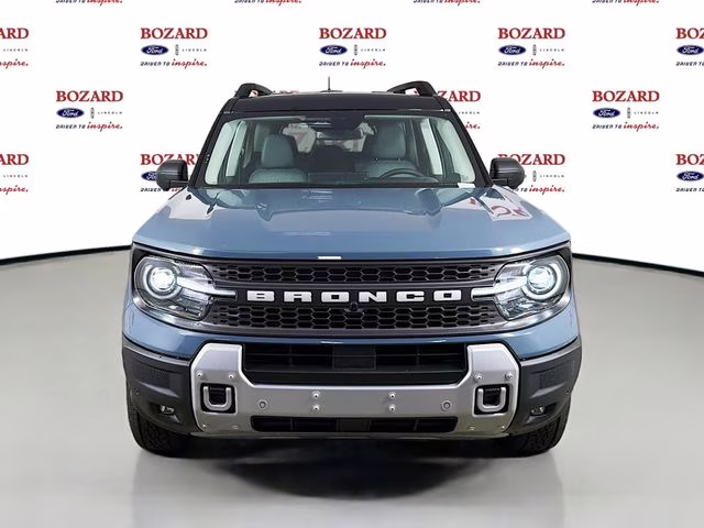2026 Azure Gray Metallic Tri-Coat Ford Bronco Sport Badlands 4X4 SUV