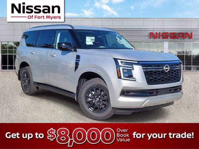 2026 Brilliant Silver Metallic Nissan Armada SV RWD SUV