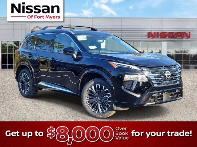 2026 Super Black Nissan Rogue Platinum AWD SUV