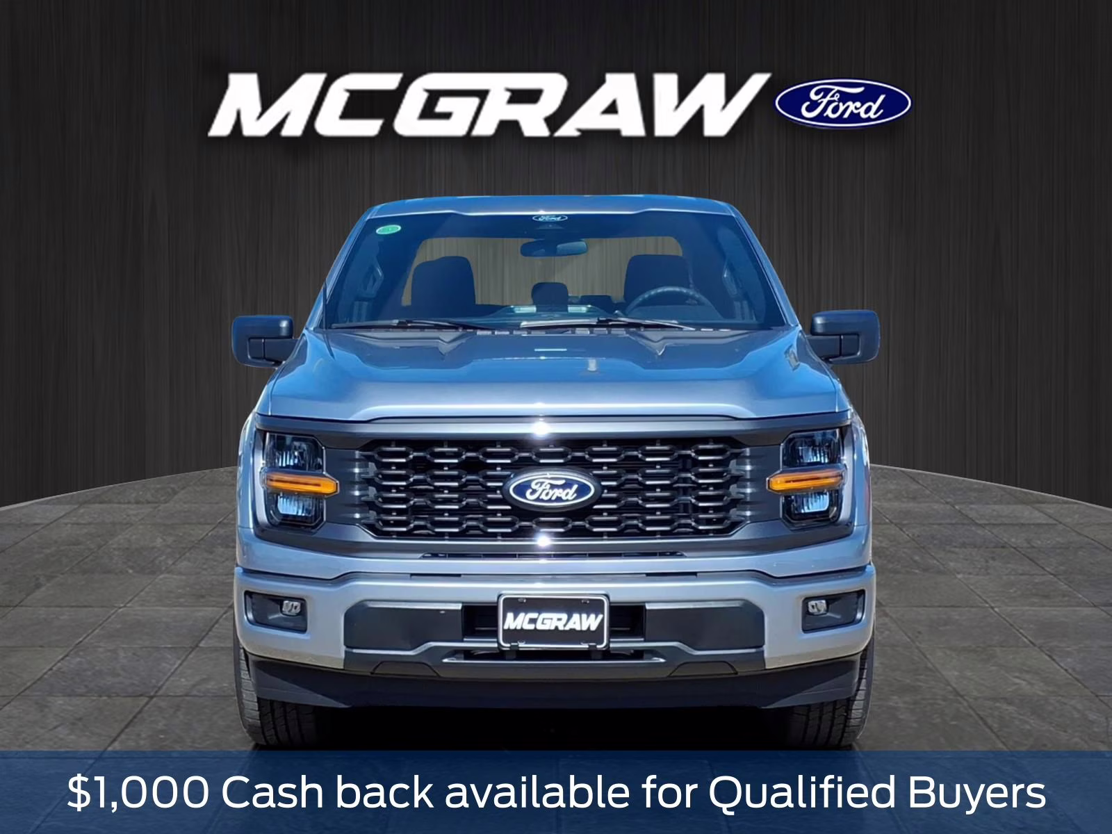 2026 Silver Metallic Ford F-150 STX RWD Truck