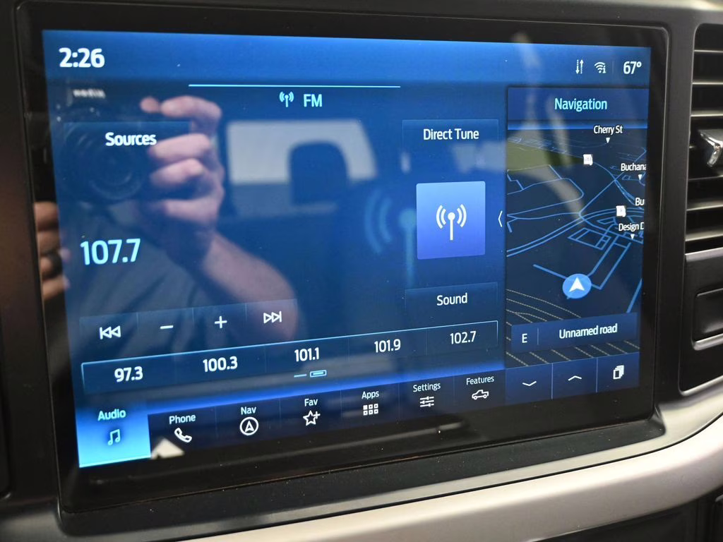 2022 White Metallic Ford F-150 XLT 4X4 Truck