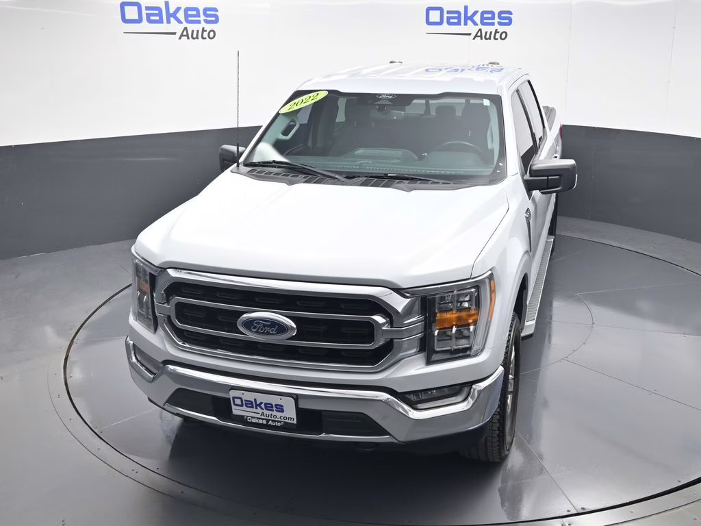 2022 White Metallic Ford F-150 XLT 4X4 Truck