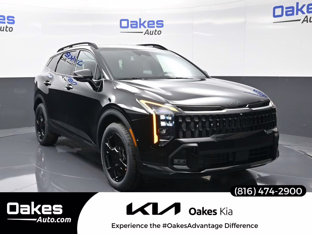 2026 Ebony Black Kia Sportage X-Line AWD SUV