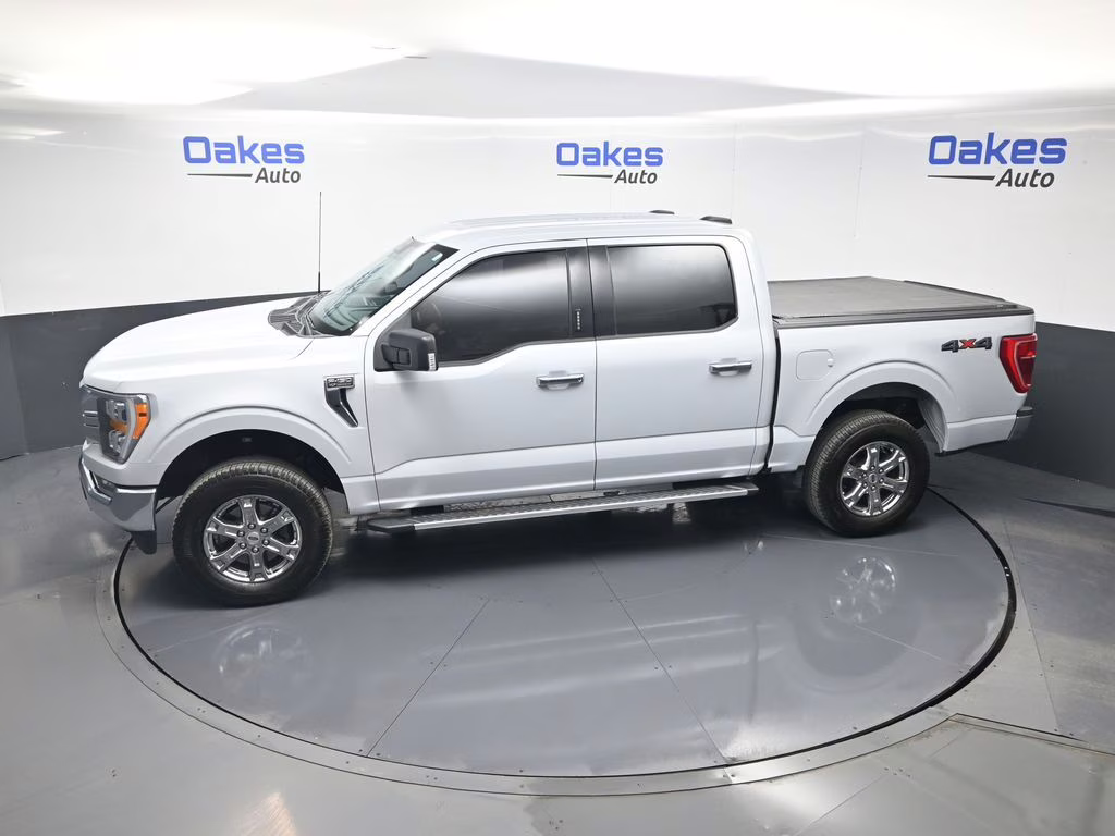 2022 White Metallic Ford F-150 XLT 4X4 Truck