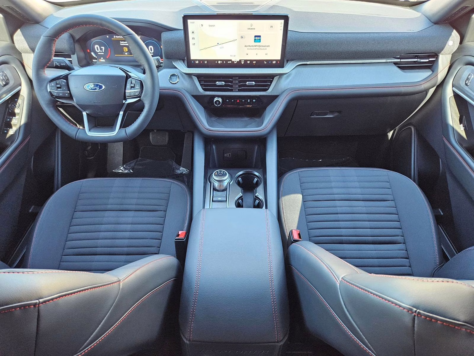 2026 Black Metallic Ford Explorer ST-Line 4X4 SUV