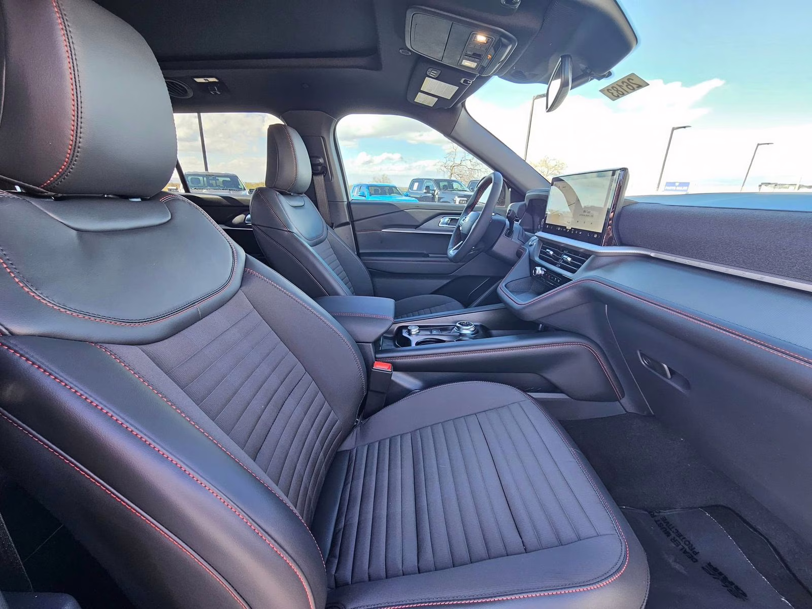 2026 Black Metallic Ford Explorer ST-Line 4X4 SUV