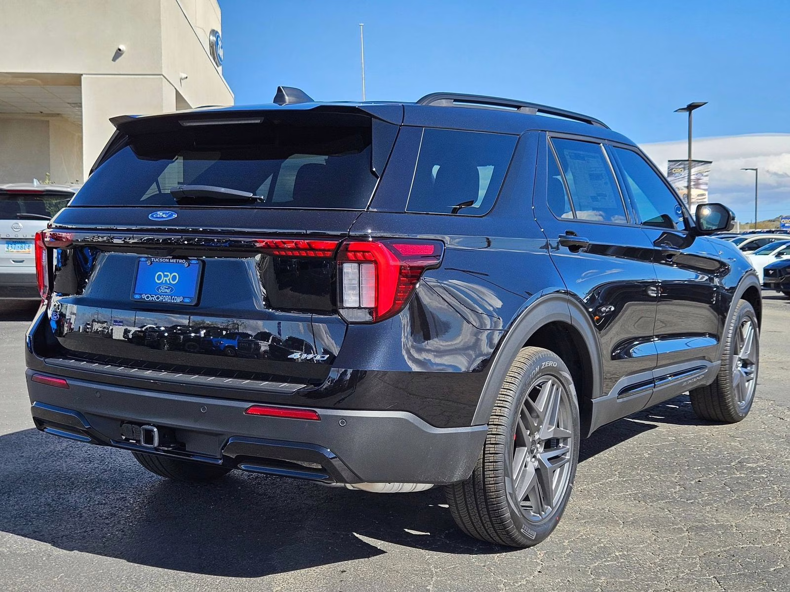 2026 Black Metallic Ford Explorer ST-Line 4X4 SUV