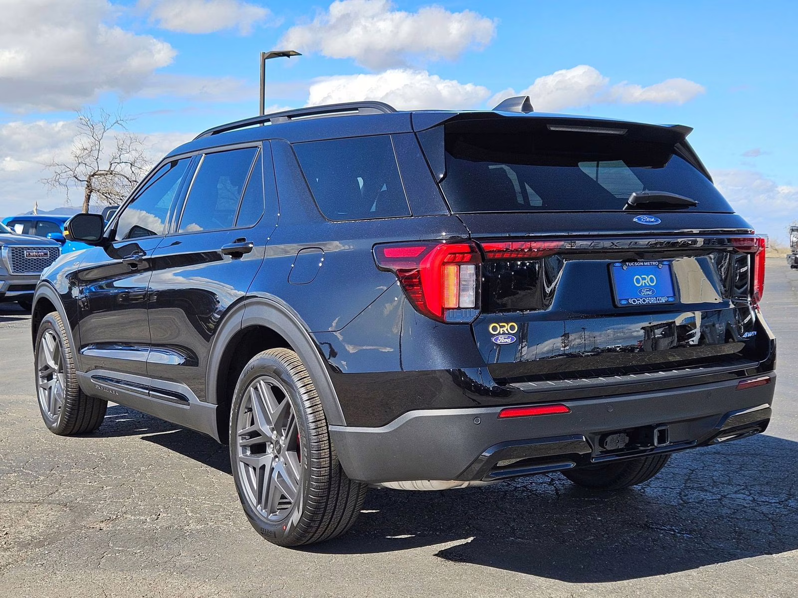 2026 Black Metallic Ford Explorer ST-Line 4X4 SUV